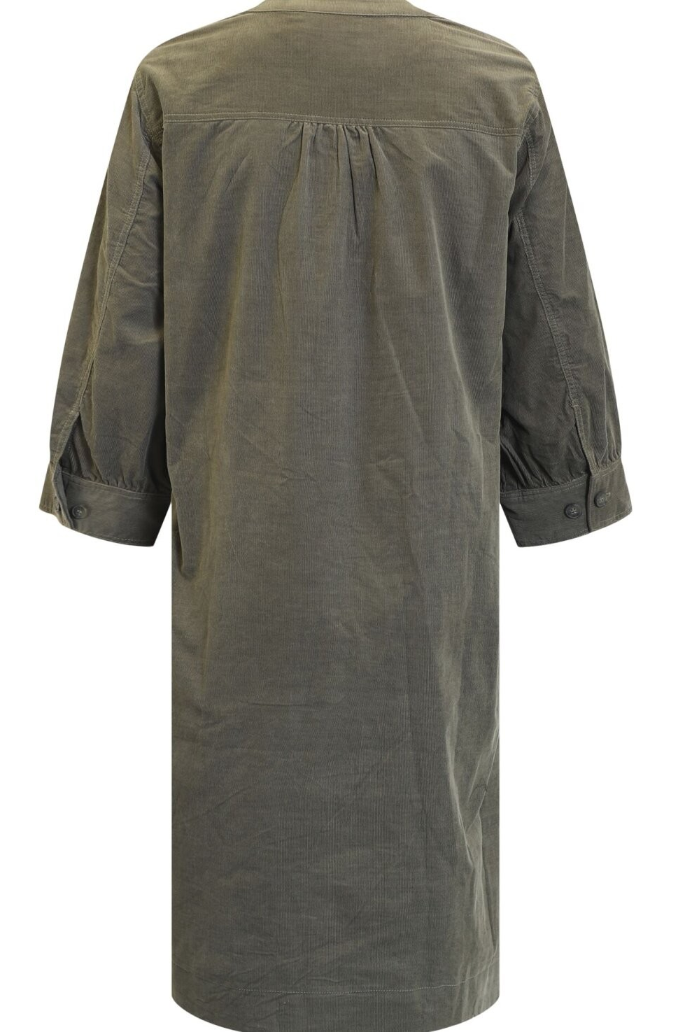3/4 Sleeve Dress - Khaki -  Signature - 3