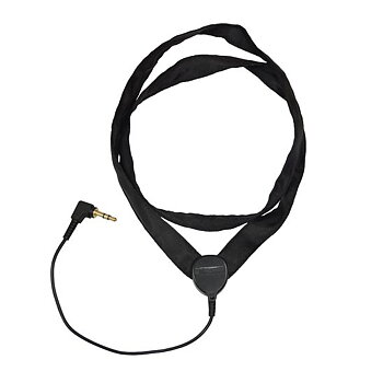 Transistor Neck Loop 2-kanavainen, 15 cm + jatkojohto