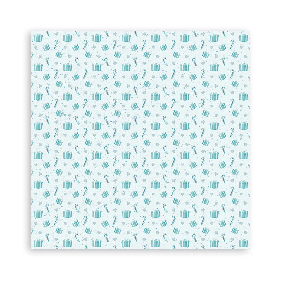 Stamperia Candy Christmas 8x8 Inch Paper Pack Maxi (Single Face) - 6