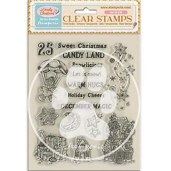 Stamperia Candy Christmas Clear Stamp