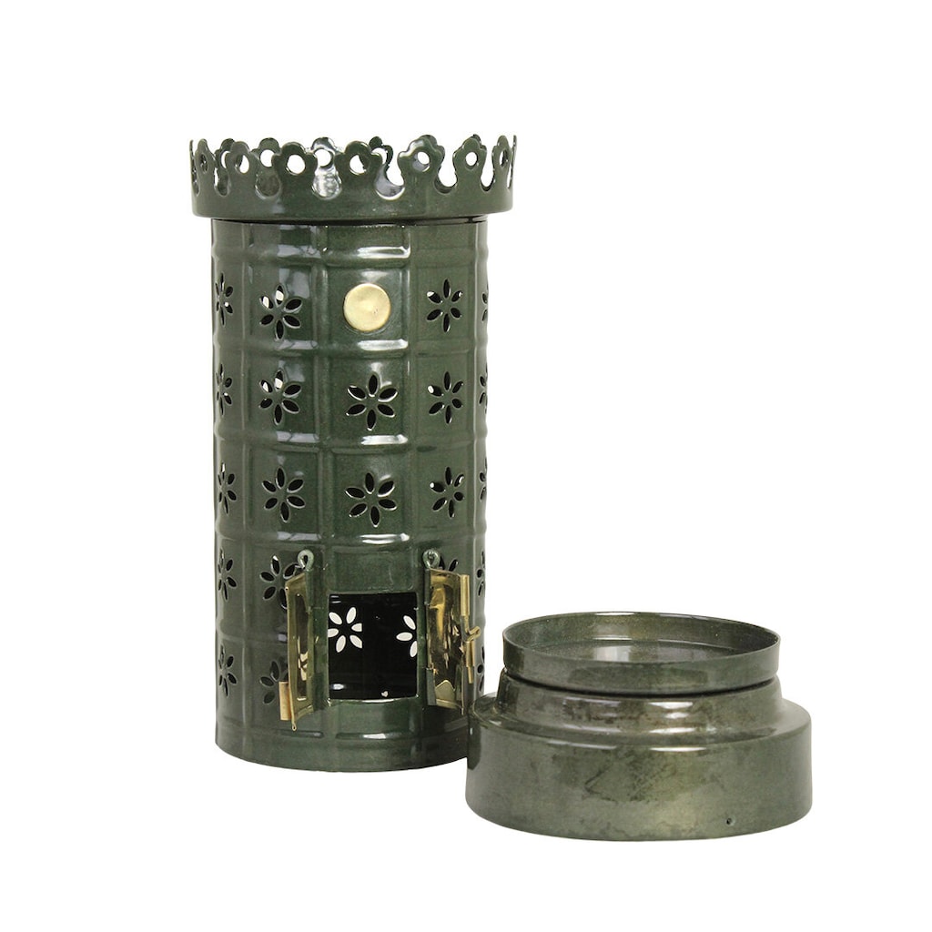 Tealight holder - Lantern - Candlestick - Tiled stove Green - 3