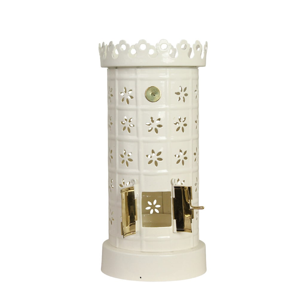 Tealight holder - Lantern - Candlestick - Tiled stove White - 7