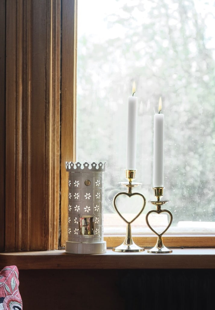 Tealight holder - Lantern - Candlestick - Tiled stove White - 2