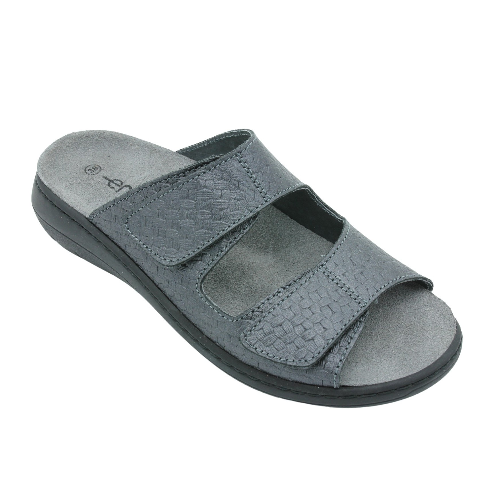 Sandal Flätad Grafit - Ergoflex