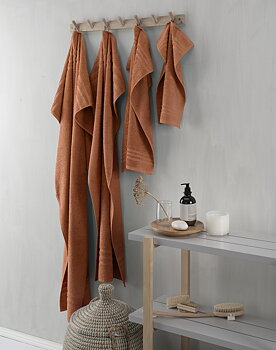 Basic Frotté 65x130 cm Rost