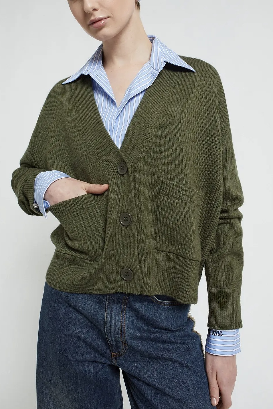 OttodÁme - Cardigan With Buttons Selva