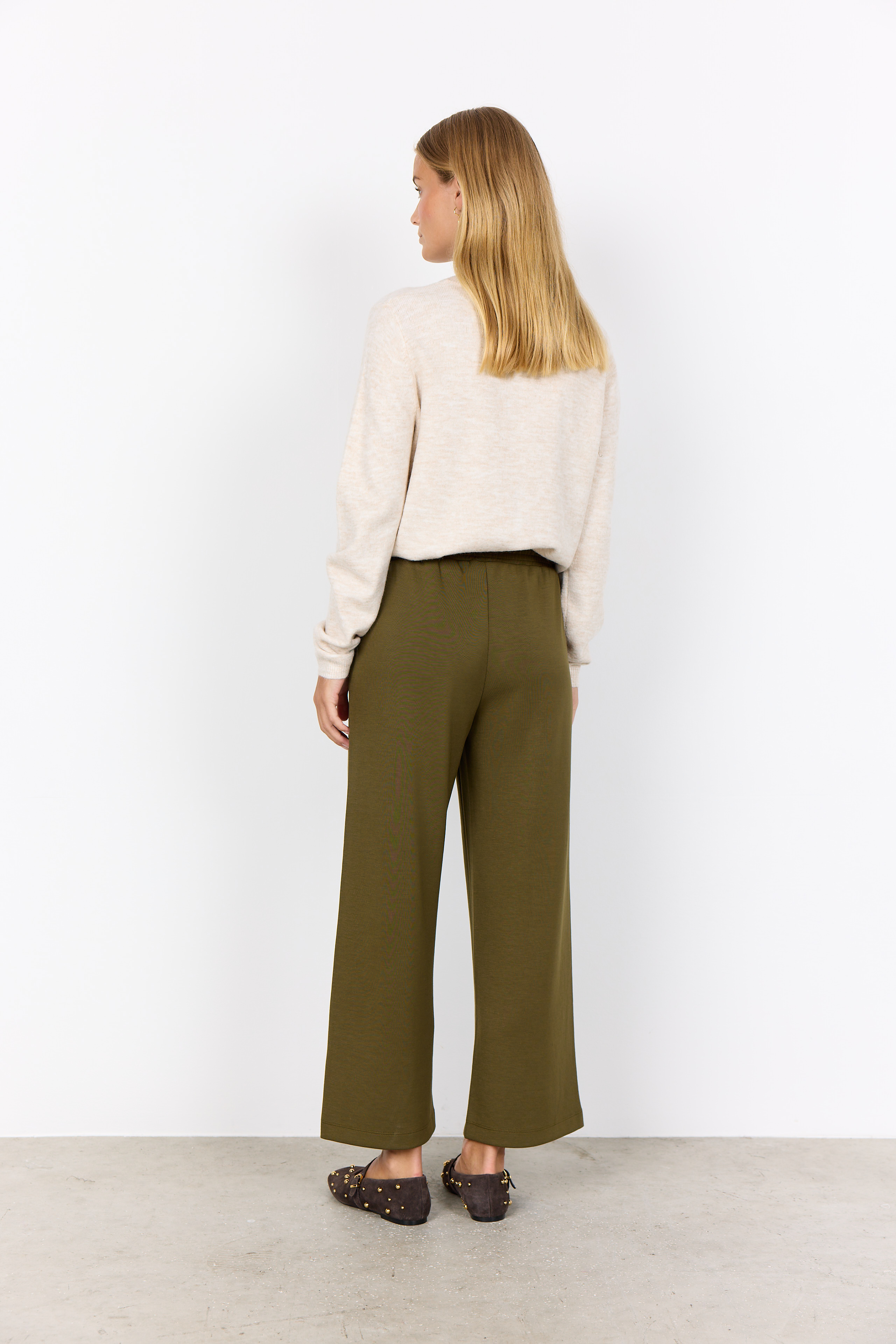 SC-BANU 33 Pants  Grön mjukisbyxa - 3