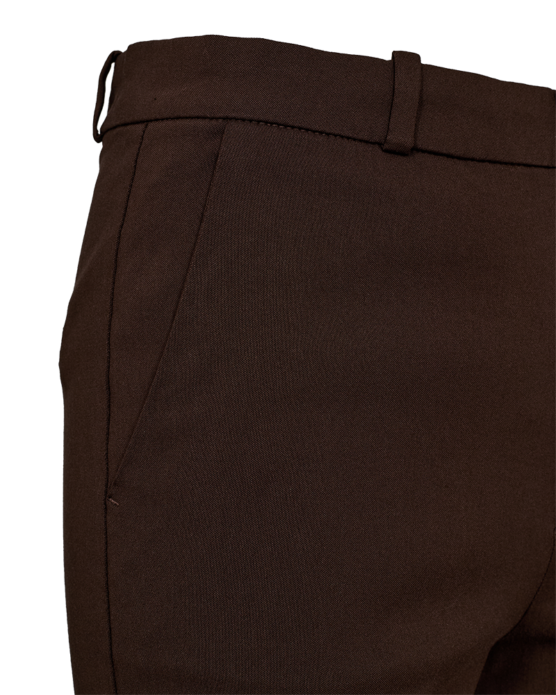 Solvej pants slim fit - Coffee bean - 3