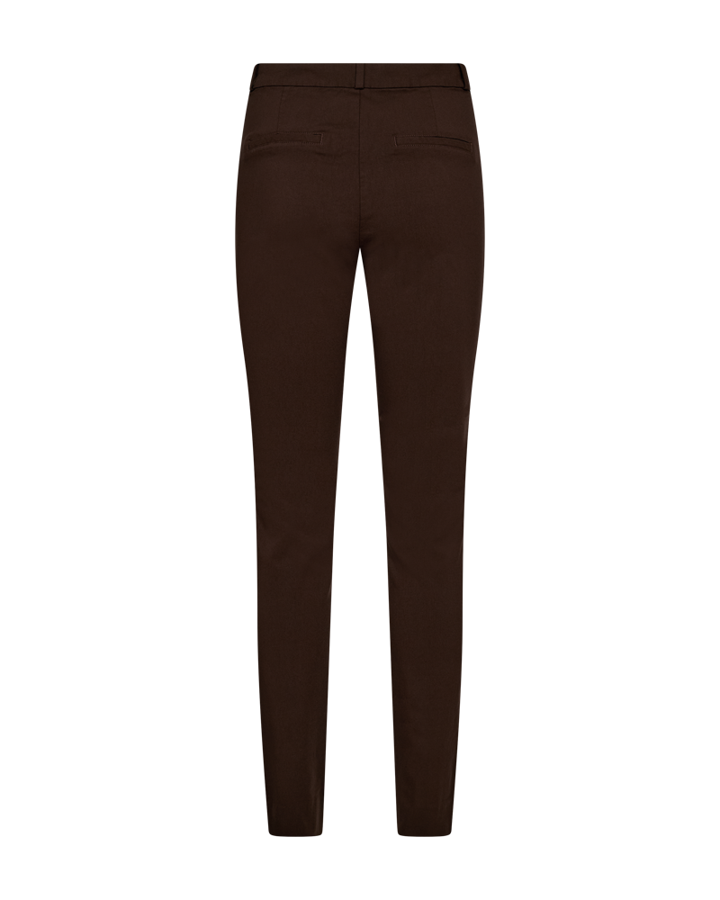 Solvej pants slim fit - Coffee bean - 2