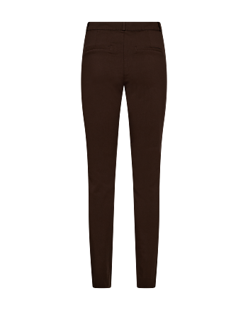 Solvej pants slim fit - Coffee bean