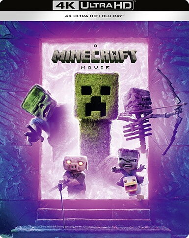 Minecraft Movie - Limited Edition Steelbook (BLU-RAY 4K ULTRA HD + BLU-RAY)
