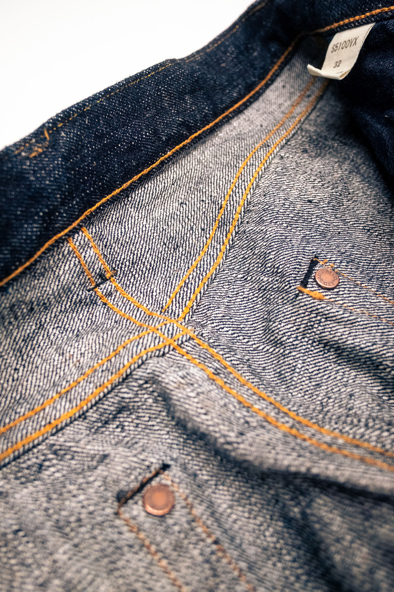 Samurai Jeans - S5100VX Zero+ Straight Fit 17oz Jeans - 8
