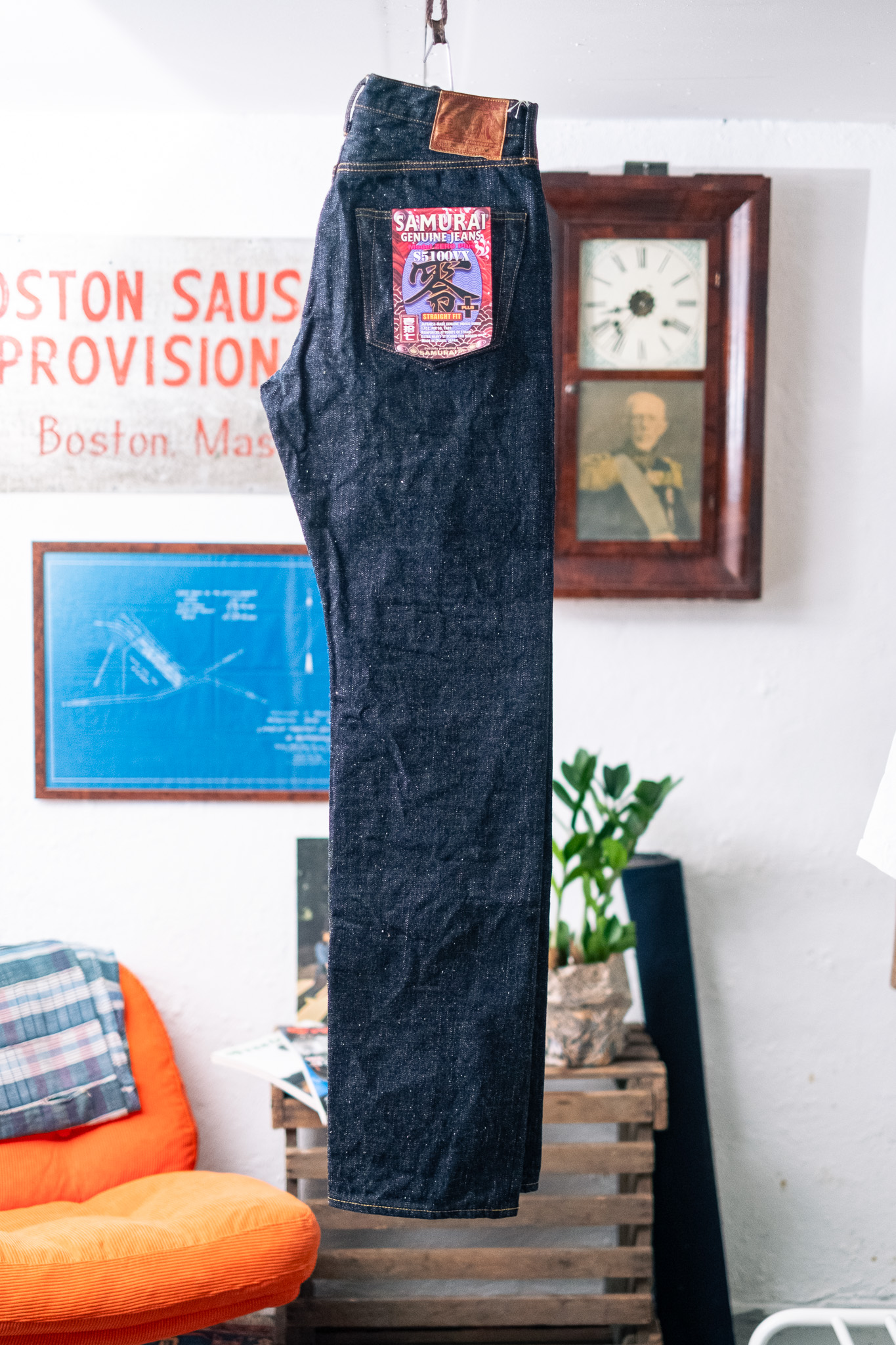Samurai Jeans - S5100VX Zero+ Straight Fit 17oz Jeans