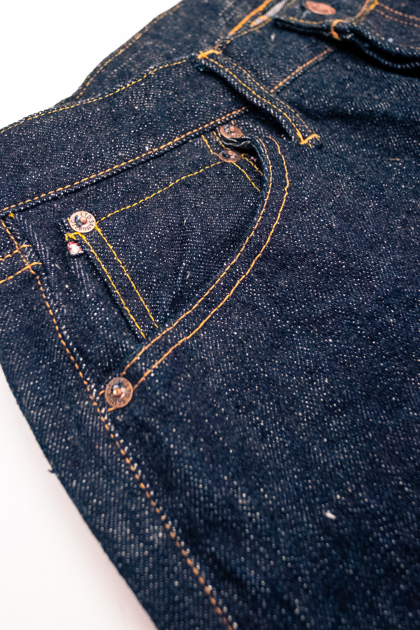 Samurai Jeans - S5100VX Zero+ Straight Fit 17oz Jeans - 6