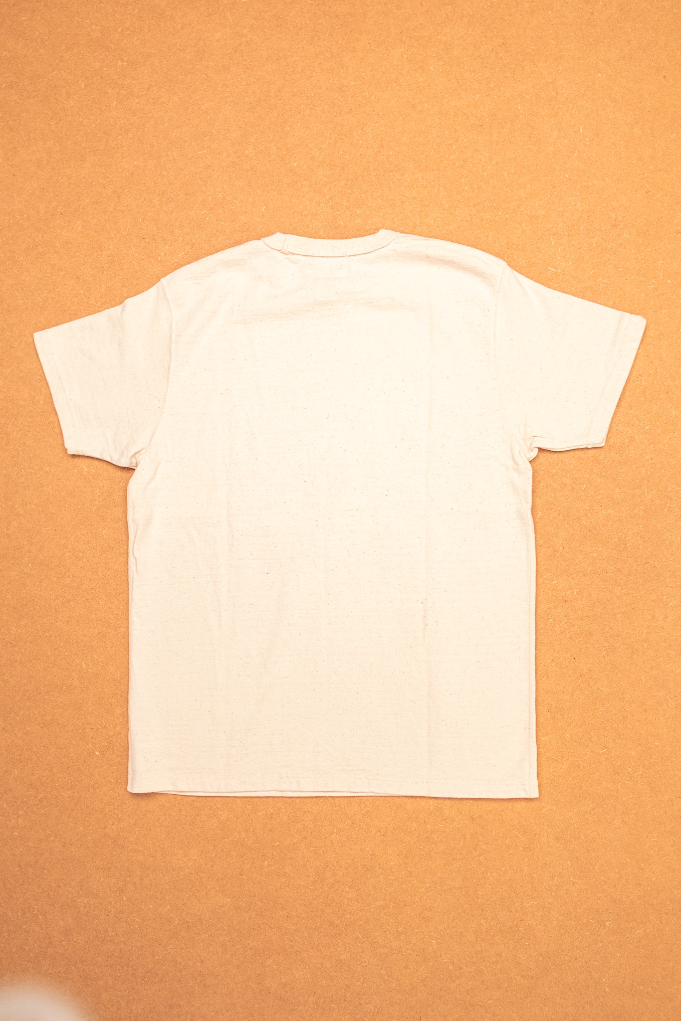Samurai Jeans - Japanese Cotton Crew T-Shirt Natural - 9