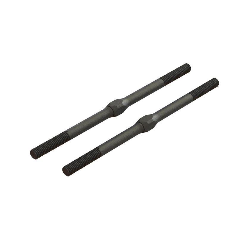 ARRMA Steel Turnbuckle, M5 x 85mm Black (2)