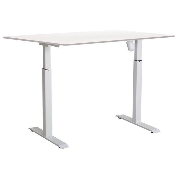 Skrivbord El ED-A l 120x80 Vit