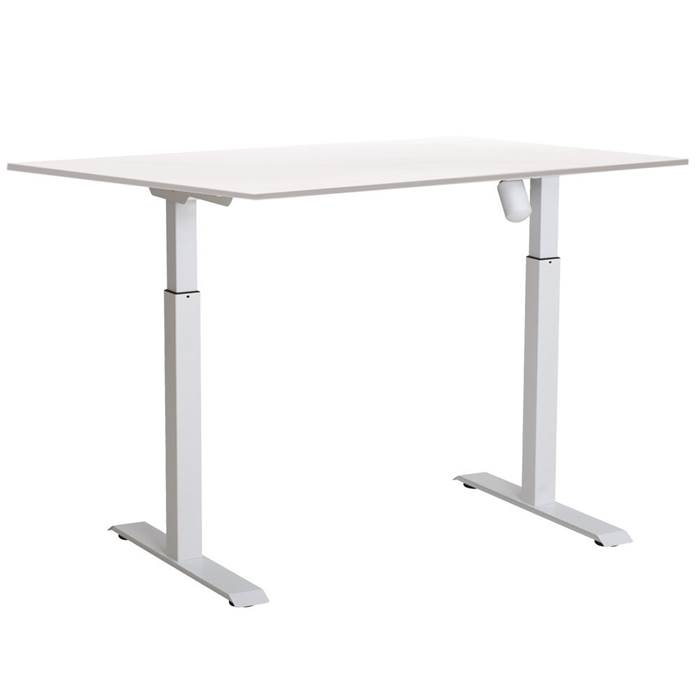 Skrivbord El ED-A l 140x80 Vit