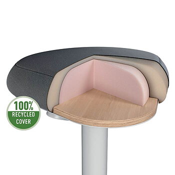 Ergo Sittpall ljusgrå