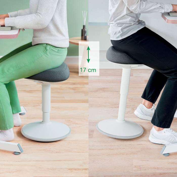 Ergo Sittpall ljusgrå - 3