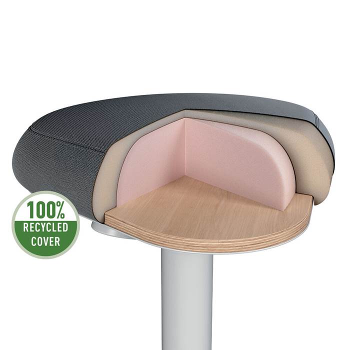 Ergo Ståpall ljusgrå - 2