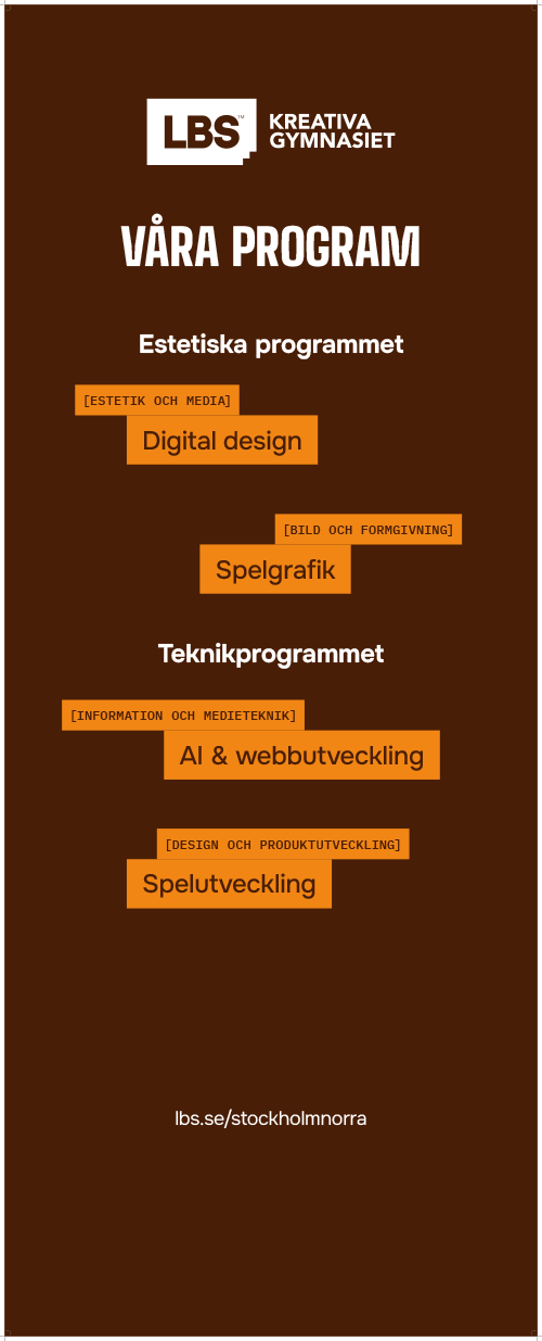 LBS Rollup Program Stockholm Norra
