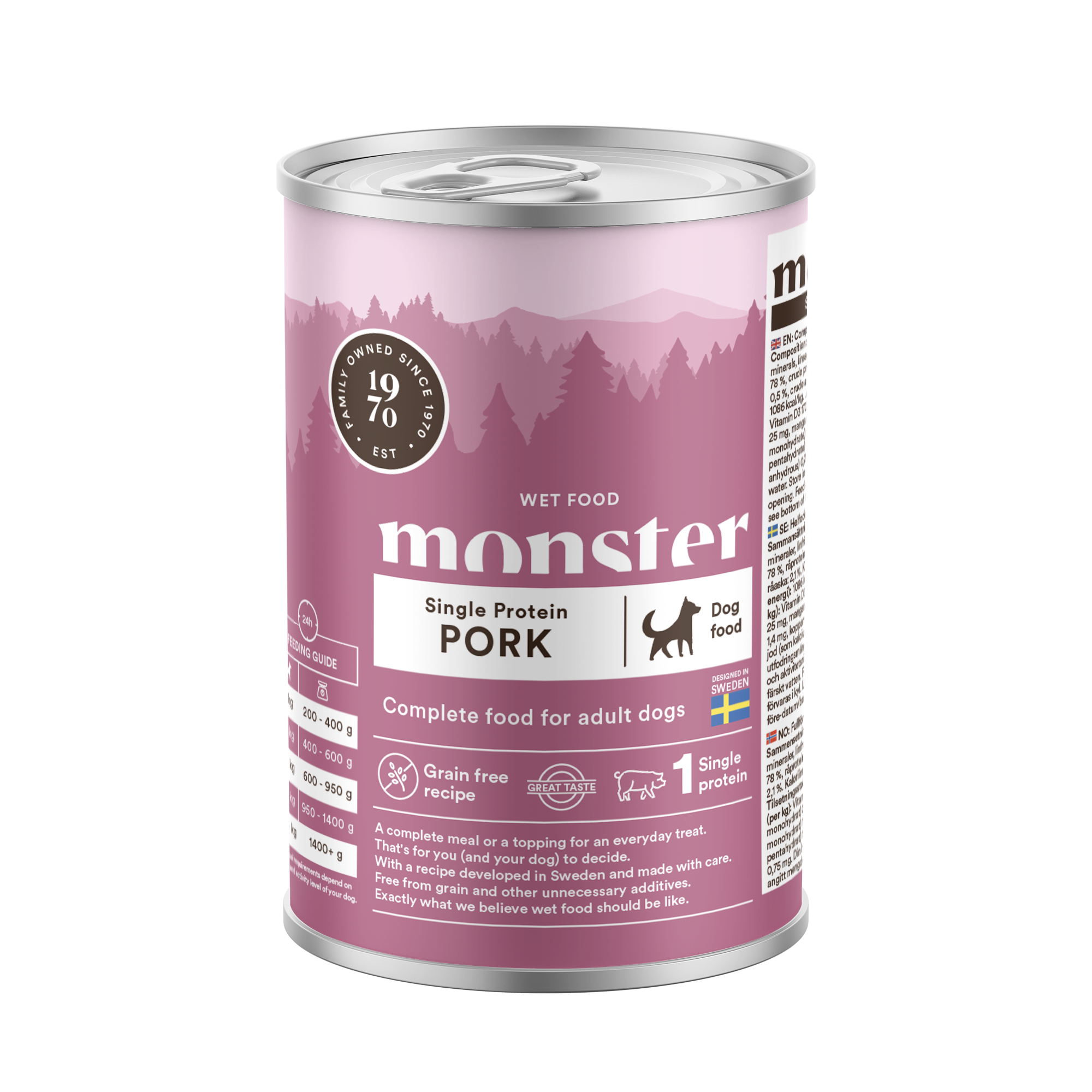 Monster Single Protein Pork 400 g