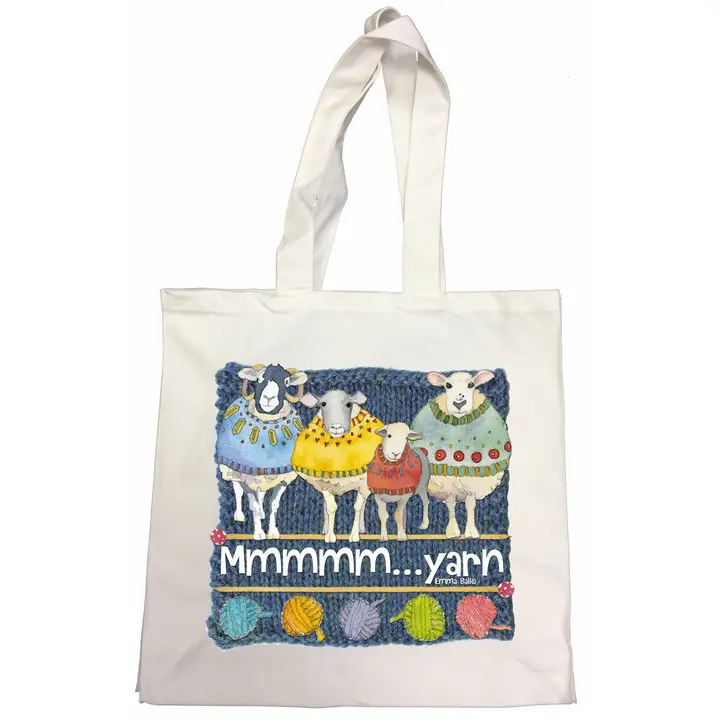 Emma Ball Canvas Bag Mmm...yarn