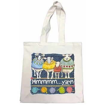 Emma Ball Canvas Bag Mmm...yarn