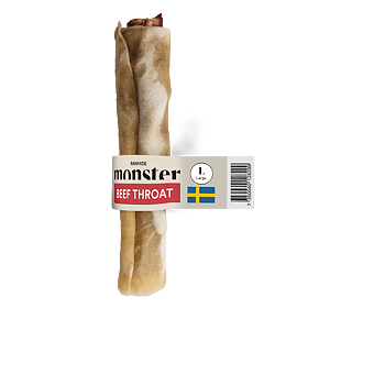 Monster Rawhide Beef Throat, L