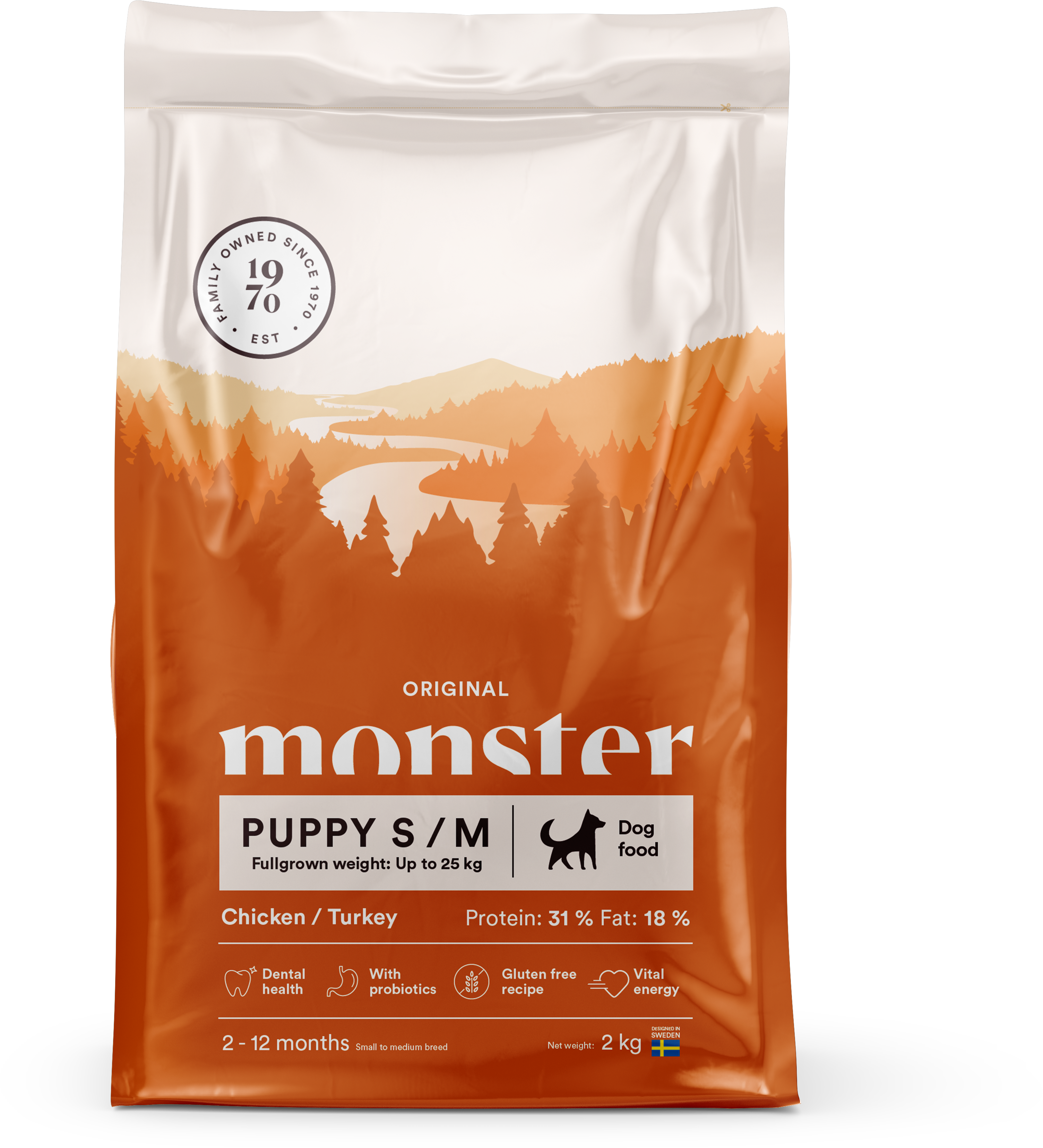 Monster Original Puppy S/M 2kg