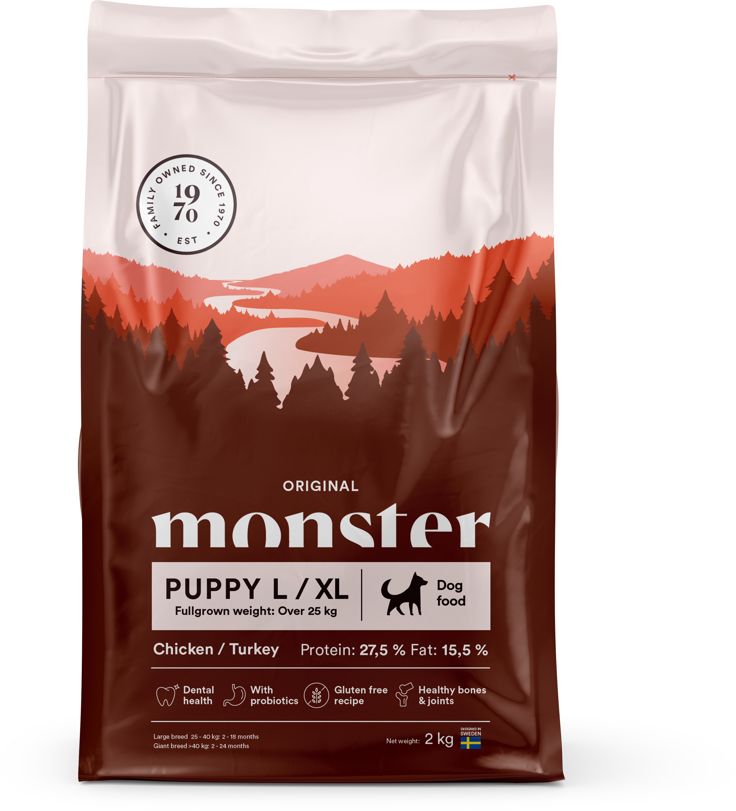 Monster Original Puppy L/XL 2kg