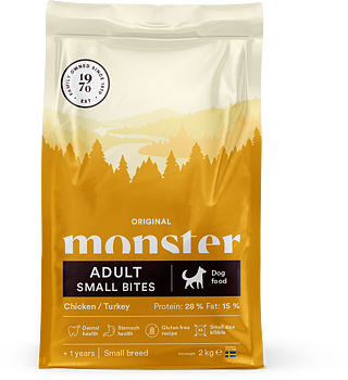 Monster Original Adult Small Bites 2kg