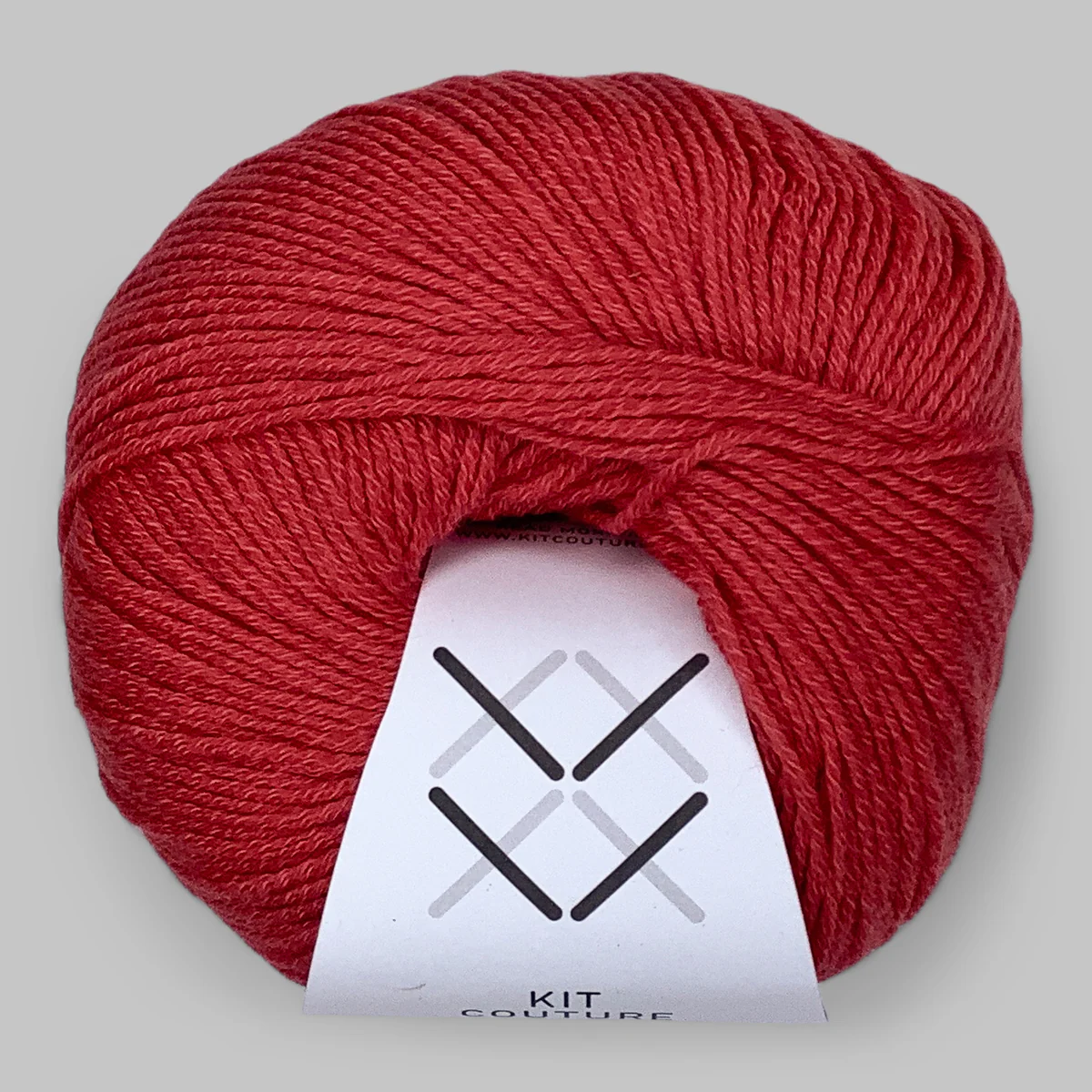 Wool Cotton cinnoberröd