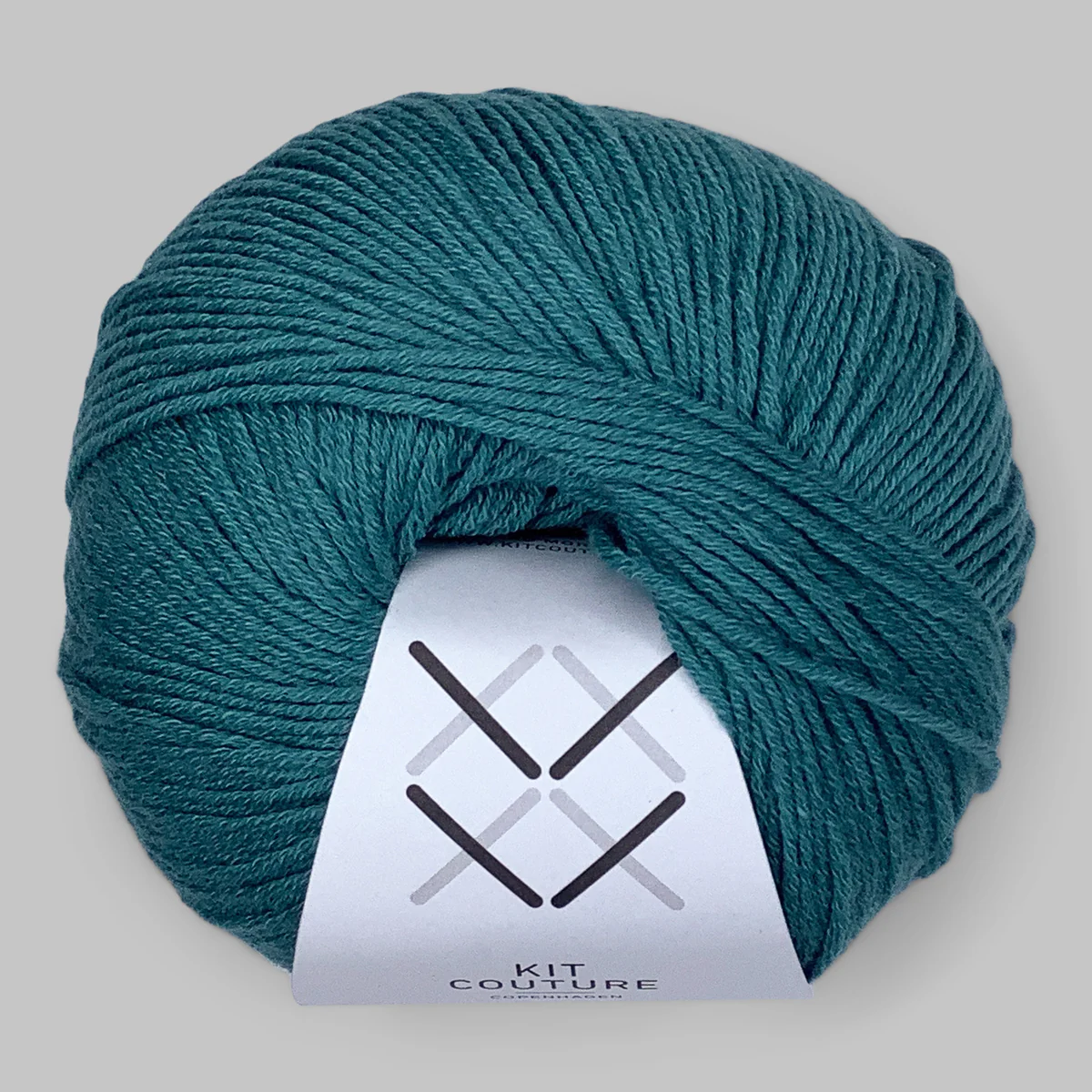 Wool Cotton havsgrön