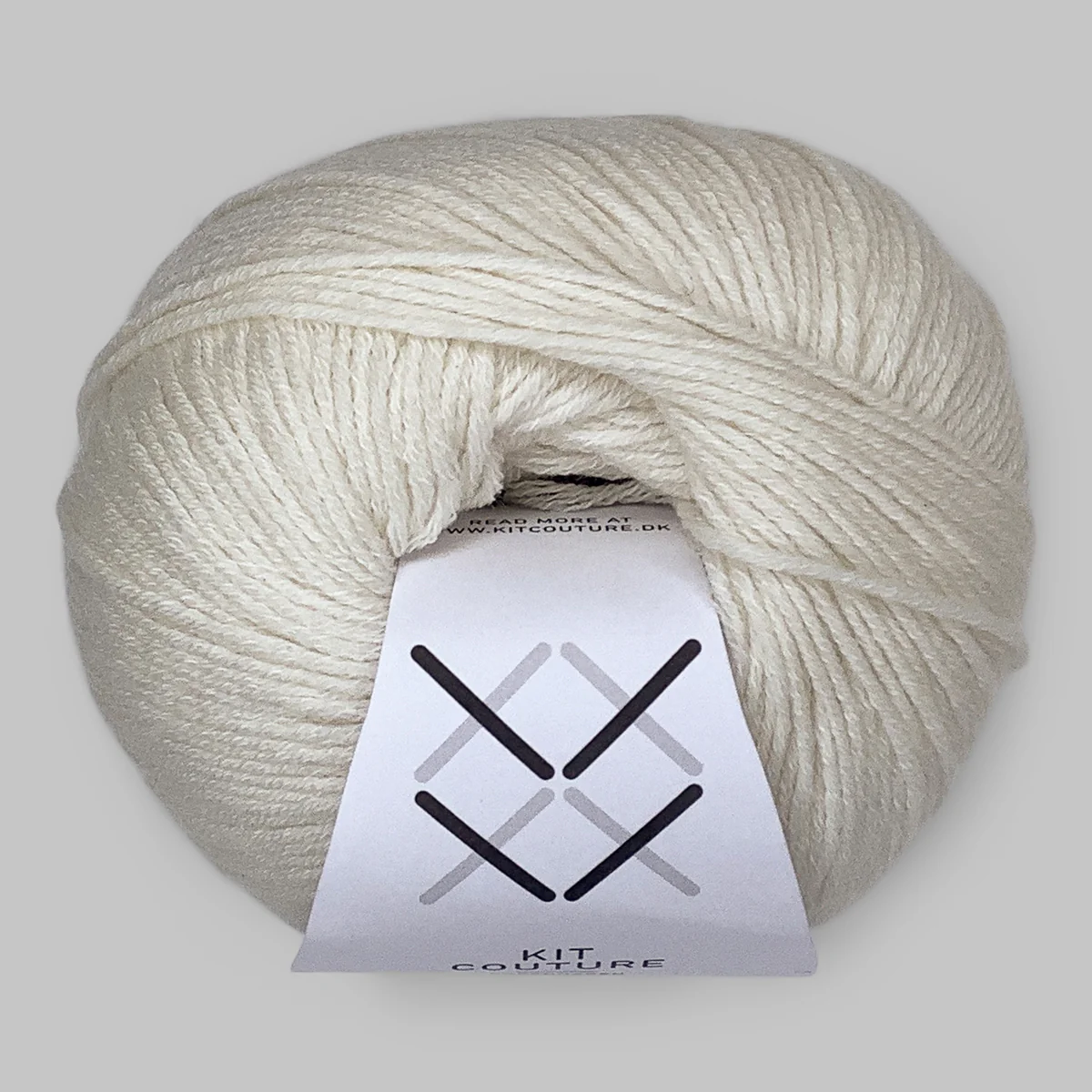 Wool Cotton råvit