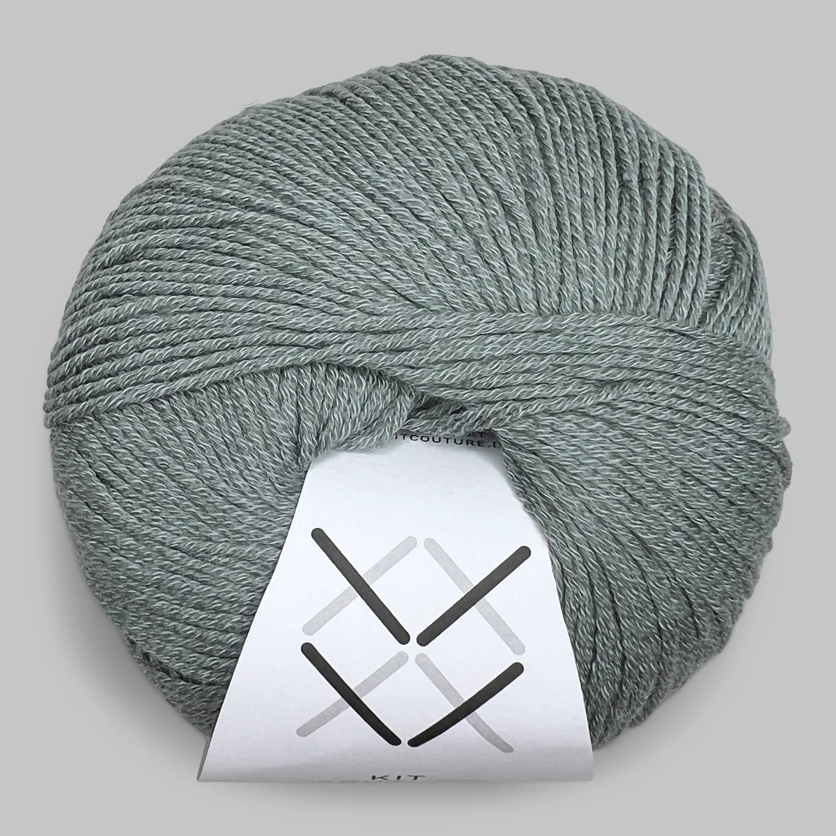 Wool Cotton dovt grön