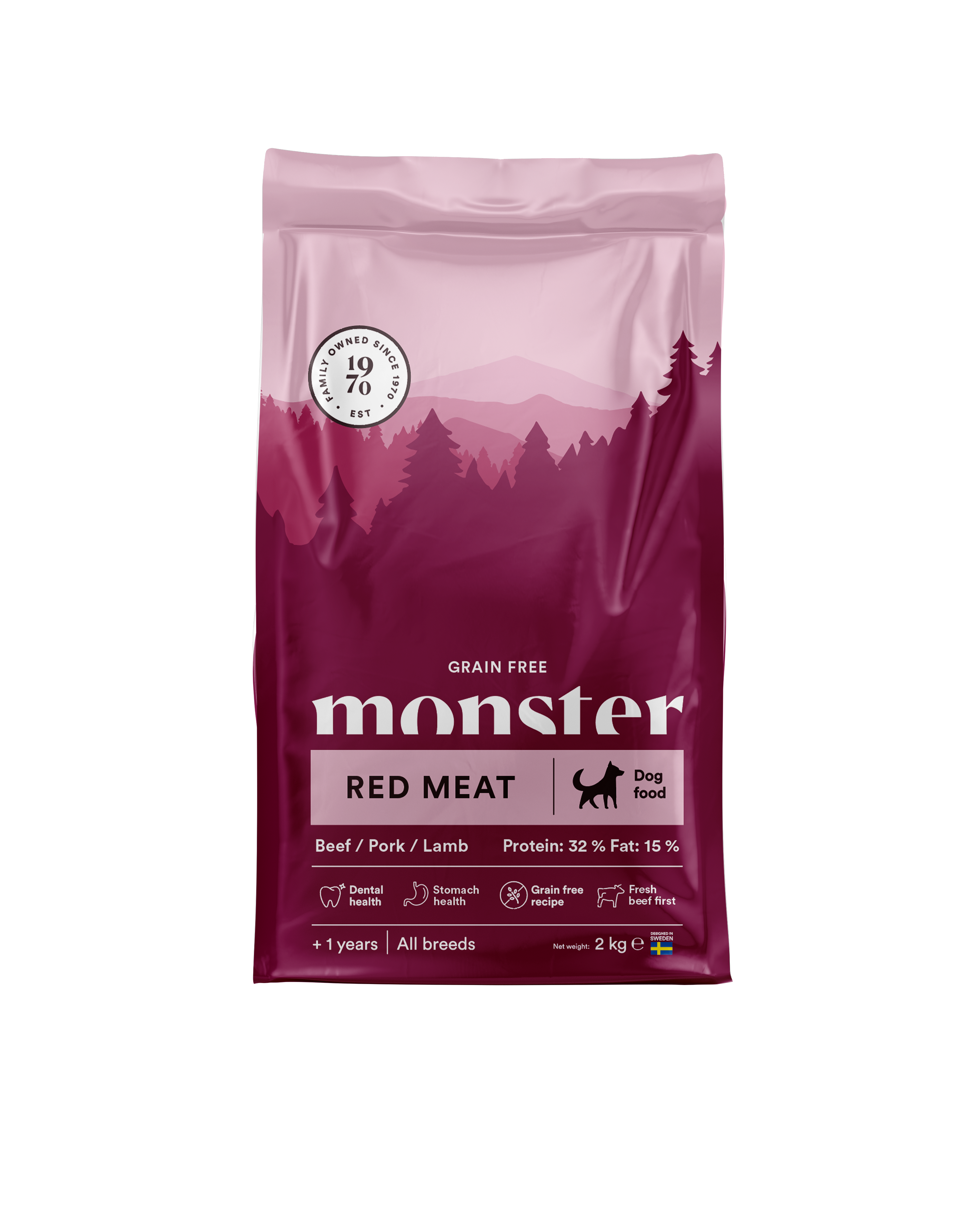 Monster Grain Free Red Meat 2kg