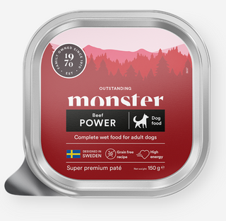 Monster Power Paté Beef 150g