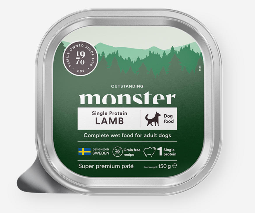 Monster Adult Paté Lamb 150g