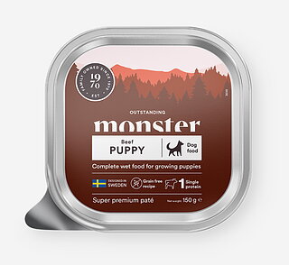 Monster Puppy Paté Beef 150g