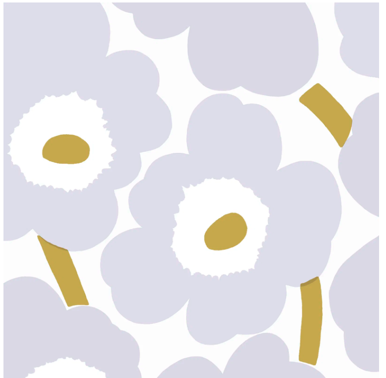 Servetter - UNIKKO GREY Dinner - Marimekko