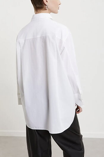 OttodÁme - Cotton Poplin Shirt White