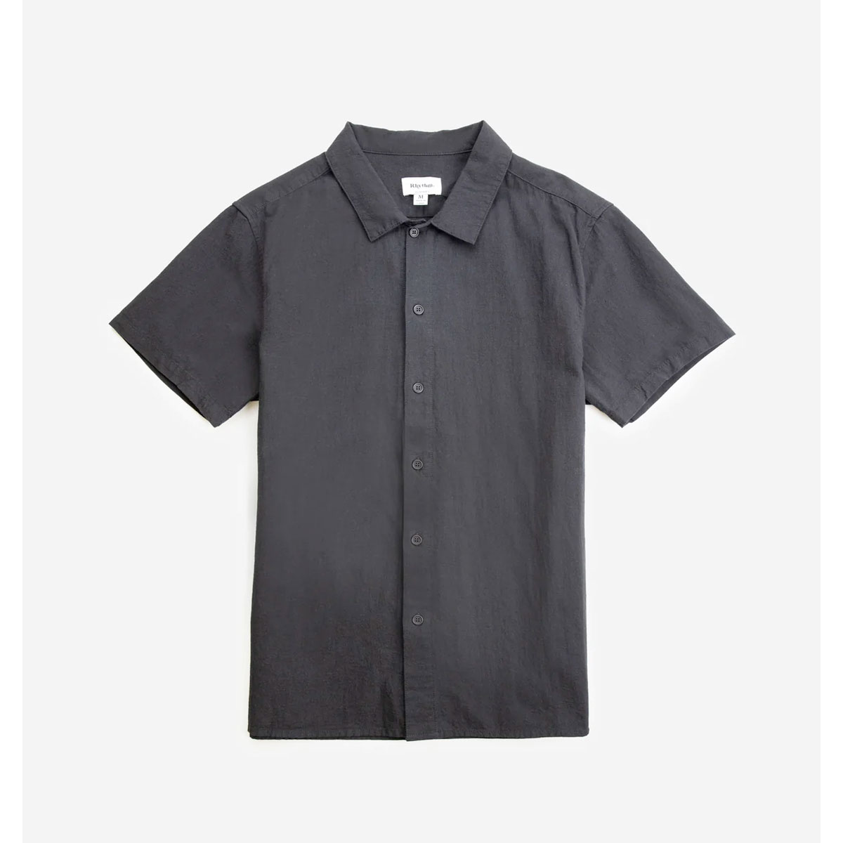 Rhythm skjorta Classic linen ss black
