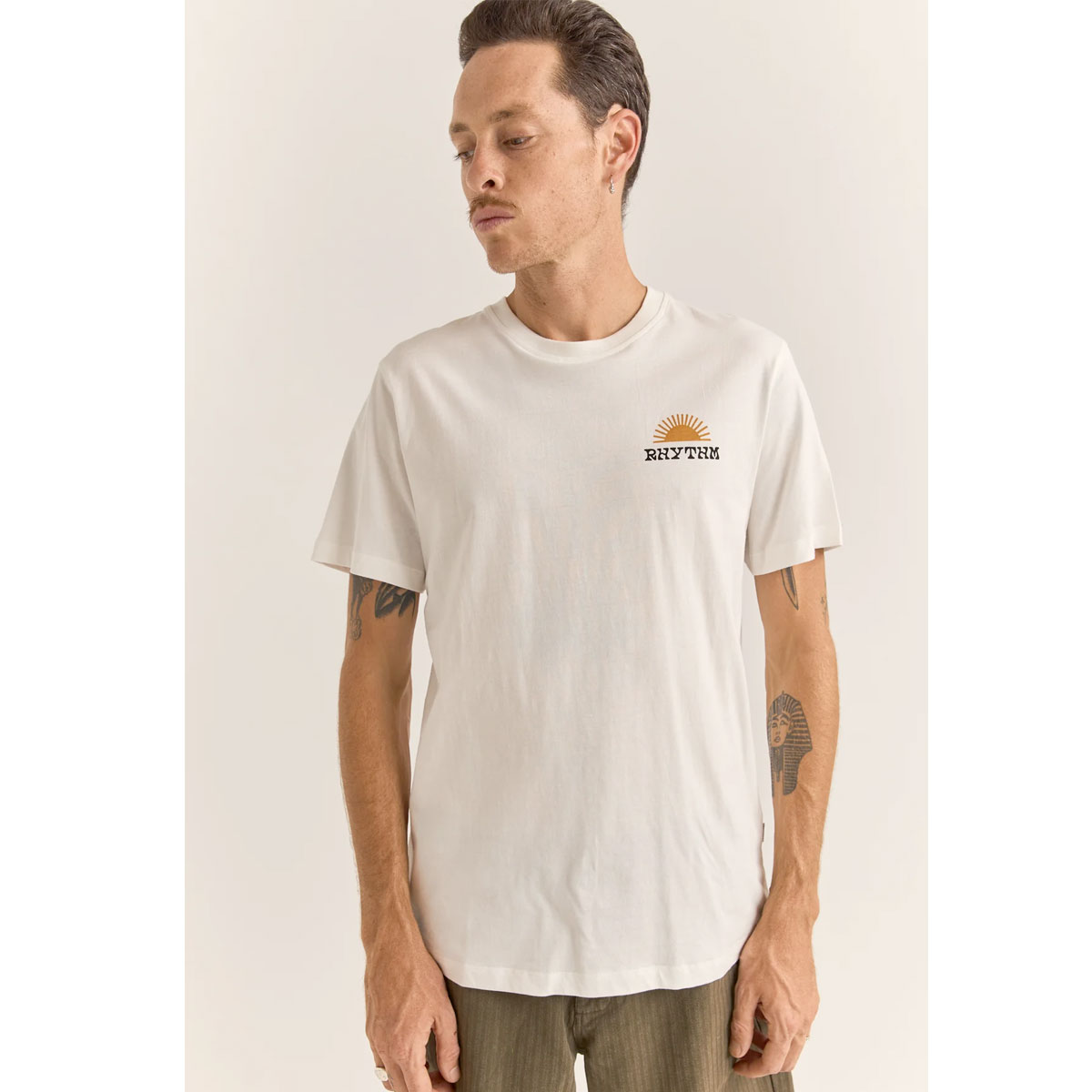Rhythm t-shirt Awake White - 4