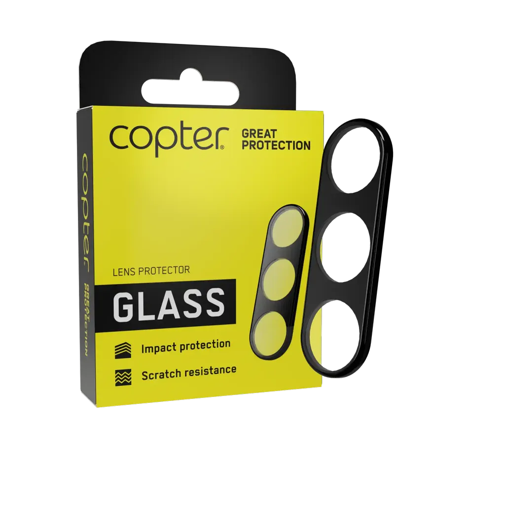 Copter iPhone 16 / 16 Plus Exoglass Lens Linsskydd