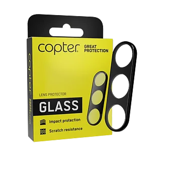 Copter iPhone 16 / 16 Plus Exoglass Lens Linsskydd