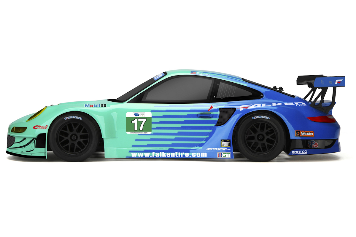 HPI HP108370 2012 Porsche 911 Gt3 Rsr Body (206Mm/210Mm) - 2
