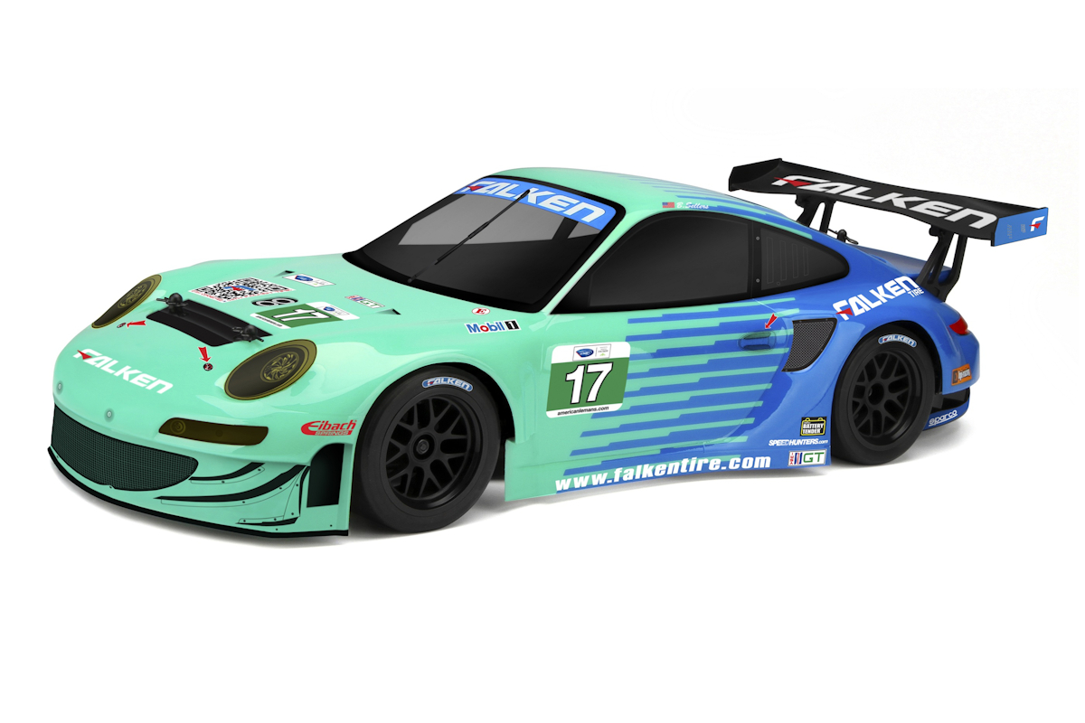 HPI HP108370 2012 Porsche 911 Gt3 Rsr Body (206Mm/210Mm)