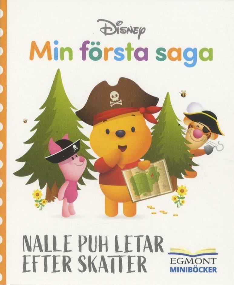 Egmont minibok, Min första saga: Nalle Puh letar efter skatter